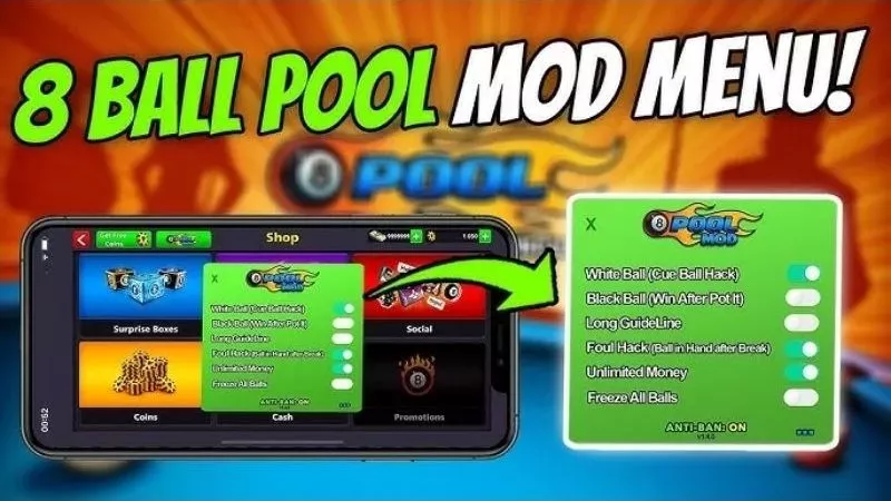 Tải Hack 8 Ball Pool Với Những Tính Năng Nâng Cấp