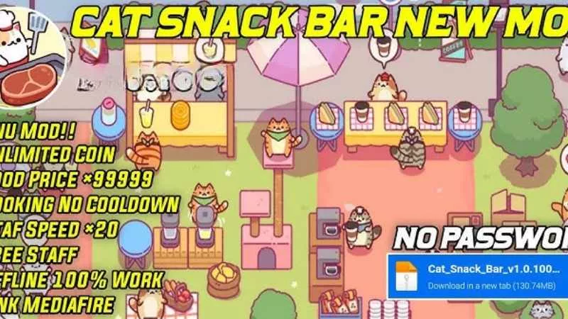 Các Tính Năng Hack Nâng Cao Của Hack Cat Snack Bar